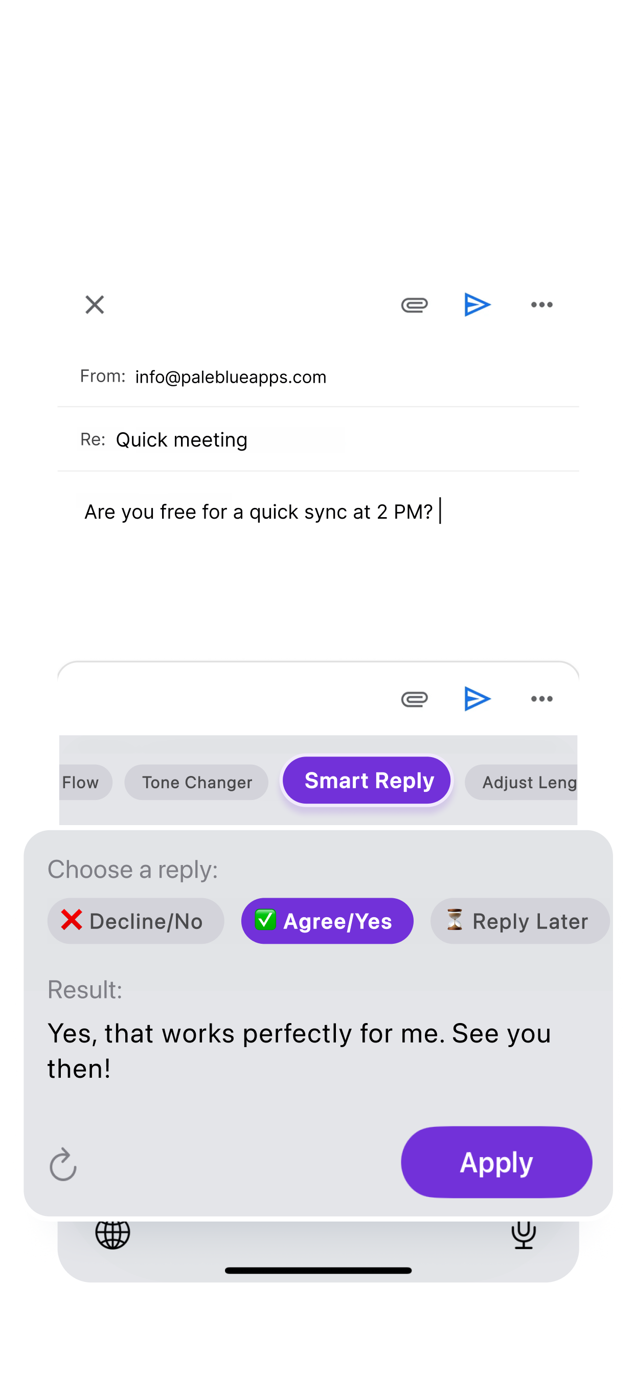 KeenKey AI App Screenshot