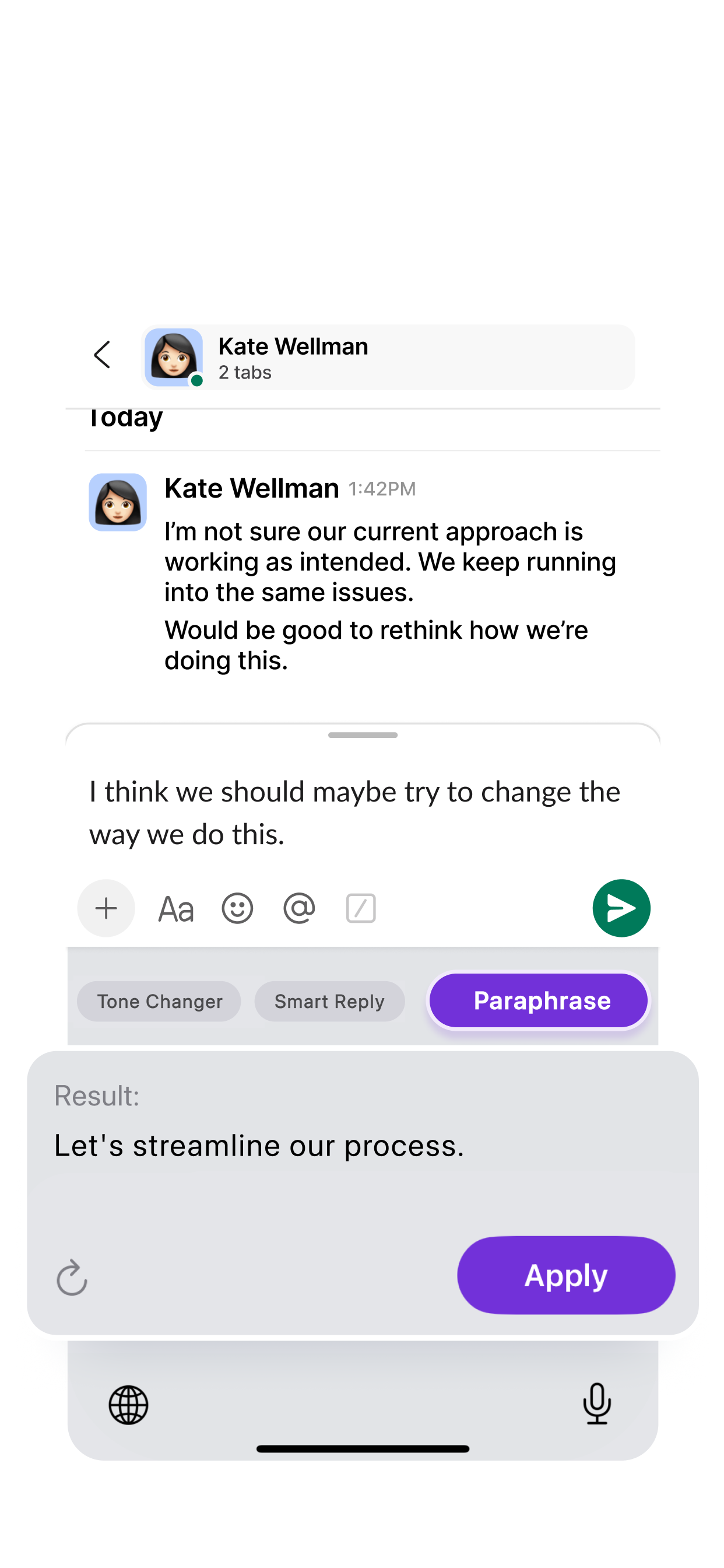 KeenKey AI App Screenshot