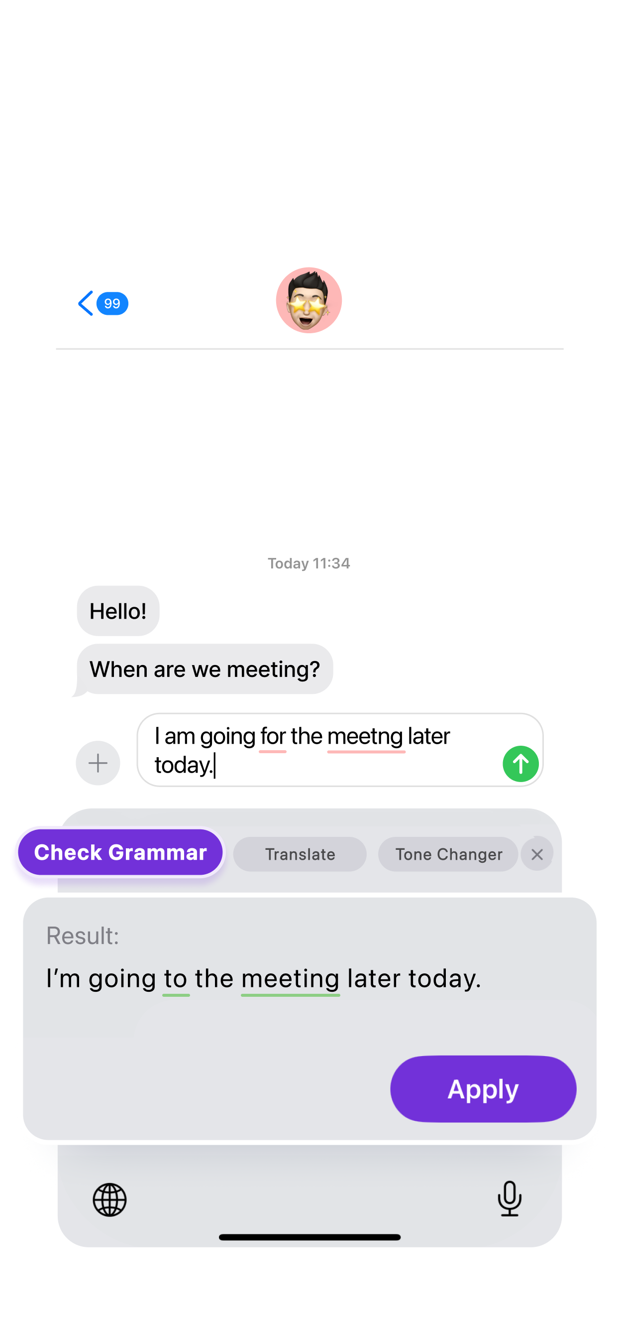 KeenKey AI App Screenshot